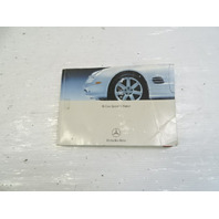 03 Mercedes R230 SL500 owners manual 2305849081