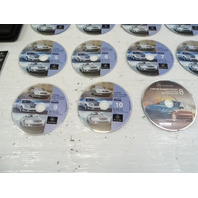 03 Mercedes R230 SL500 navigation CD set #1-10, BQ6460222