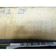 03 Mercedes R230 SL500 trim, door panel card, left, 2307203970, beige