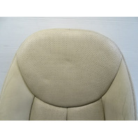 03 Mercedes R230 SL500 seat cushion, back, left, beige