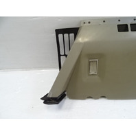 83 Mercedes 380SL trim, interior, lower dash kick panel, right, gray 1078303645