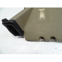 83 Mercedes 380SL trim, interior, lower dash kick panel, right, gray 1078303645