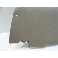 83 Mercedes 380SL trim, interior, lower dash kick panel, left, gray 1078303145