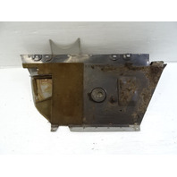 83 Mercedes 380SL trim, interior, lower dash kick panel, left, gray 1078303145