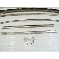 83 Mercedes 380SL trim set, windshield surround, chrome