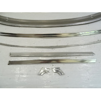 83 Mercedes 380SL trim set, windshield surround, chrome