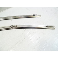 83 Mercedes 380SL trim set, for convertible top boot surround, chrome