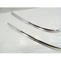 83 Mercedes 380SL trim set, for convertible top boot surround, chrome