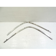 83 Mercedes 380SL trim set, for convertible top boot surround, chrome