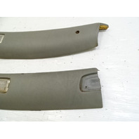 83 Mercedes 380SL trim set, interior, headliner sunvisor area, gray
