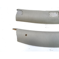 83 Mercedes 380SL trim set, interior, headliner sunvisor area, gray
