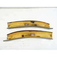 83 Mercedes 380SL trim set, interior, headliner sunvisor area, gray