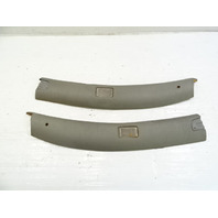 83 Mercedes 380SL trim set, interior, headliner sunvisor area, gray