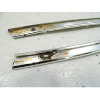 83 Mercedes 380SL trim set, hardtop mouldings for quarter window