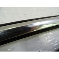 83 Mercedes 380SL trim set, exterior, windshield side pillar, left, chrome LH
