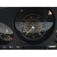 83 Mercedes 380SL instrument cluster, speedometer
