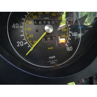 83 Mercedes 380SL instrument cluster, speedometer