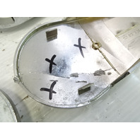 83 Mercedes 380SL trim set, seat hinge chrome covers
