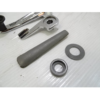 83 Mercedes 380SL handle, hard top / soft top release, gray