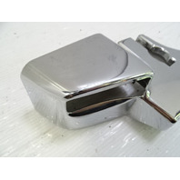 83 Mercedes 380SL trim, B pillar cover, left chrome 1076930335
