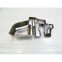 83 Mercedes 380SL trim, B pillar cover, left chrome 1076930335