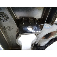 83 Mercedes 380SL trim, B pillar cover, left chrome 1076930335