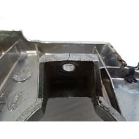 83 Mercedes 380SL trim, B pillar cover, left chrome 1076930335