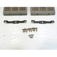 83 Mercedes 380SL trim set, dash speaker covers, gray