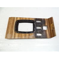 83 Mercedes 380SL wood trim, center console, zebrano