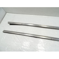 83 Mercedes 380SL trim set, rocker moulding, lower, chrome