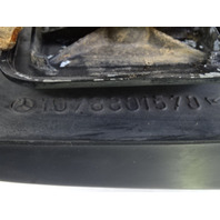 83 Mercedes 380SL trim, bumper end extension, left front 1078801570