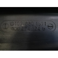83 Mercedes 380SL trim, bumper end extension, left rear 1078801571