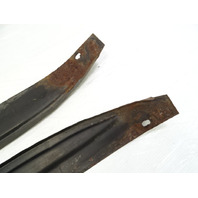 83 Mercedes 380SL trim set inner fender support mouldings left / right front