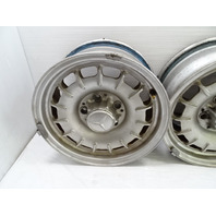 83 Mercedes 380SL wheel set, 6.5x14 1264002102 silver