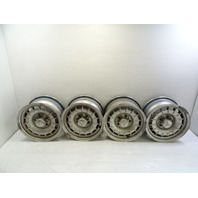 83 Mercedes 380SL wheel set, 6.5x14 1264002102 silver