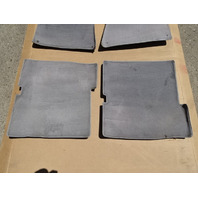 83 Mercedes 380SL carpet set, interior floor, gray