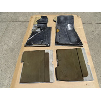 83 Mercedes 380SL carpet set, interior floor, gray