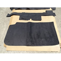 83 Mercedes 380SL carpet set, for trunk, black