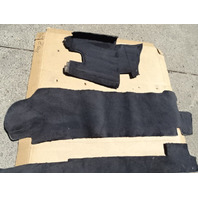 83 Mercedes 380SL carpet set, for trunk, black