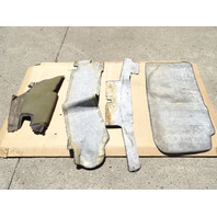 83 Mercedes 380SL carpet set, for trunk, black