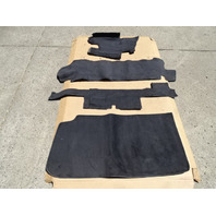 83 Mercedes 380SL carpet set, for trunk, black