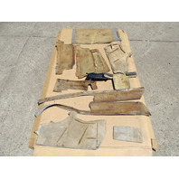 83 Mercedes 380SL carpet set, interior floor, gray
