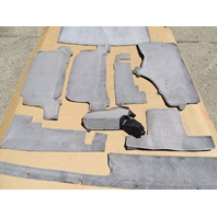 83 Mercedes 380SL carpet set, interior floor, gray