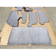 83 Mercedes 380SL carpet set, interior floor, gray