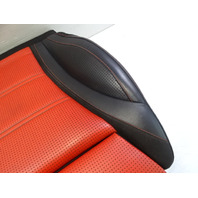 2018 Mercedes W205 C63 Sedan seat cushion, bottom, left front, black / red, AMG