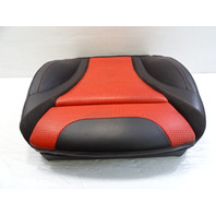 2018 Mercedes W205 C63 Sedan seat cushion, bottom, left front, black / red, AMG