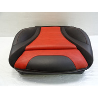 2018 Mercedes W205 C63 Sedan seat cushion, bottom, right front, black / red, AMG