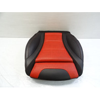 2018 Mercedes W205 C63 Sedan seat cushion, bottom, right front, black / red, AMG