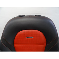 2018 Mercedes W205 C63 Sedan seat cushion, back, right front, black / red, AMG