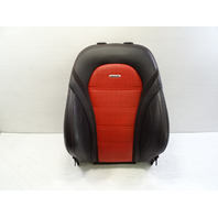 2018 Mercedes W205 C63 Sedan seat cushion, back, right front, black / red, AMG